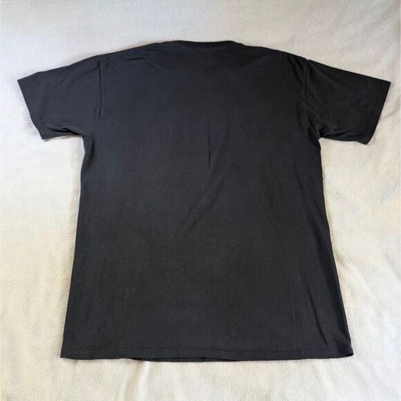 Death Wish Coffee Co. Graphic T-Shirt Men's Large/XL Black Faded Skull Logo - Picture 3 of 6